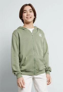 Converse DISSECTED FULL ZIP HOODIE - Zip-up Sweatshirt - Foothill Green