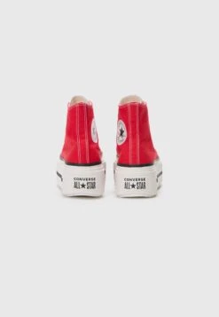 Converse CHUCK TAYLOR ALL STAR DOUBLE STACK - High-top Trainers - Red/black/white -Converse Store 34f1dd7dc65d4ae38ef5bcf029c4a566