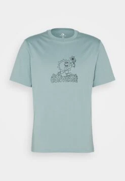 Converse Hand Drawn Sun Unisex - Print T-Shirt - Tidepool Grey -Converse Store 36860442966445ef9ad98cbc81897ad0