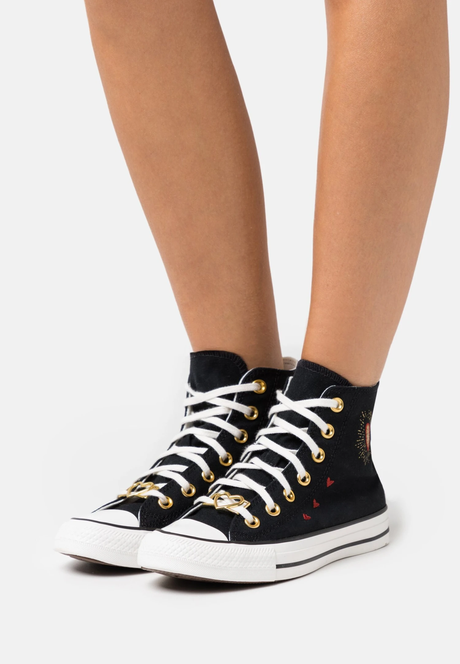 Converse Chuck Taylor All Star - High-Top Trainers - Black/White/Back Alley Brick 1 Converse Chuck Taylor All Star - High-Top Trainers - Black/White/Back Alley Brick