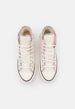 Converse Chuck Taylor All Star Lift - High-Top Trainers - Egret/Beyond Pink/Lime Rave -Converse Store 36f53059e1af4315bef69376e0c69f31