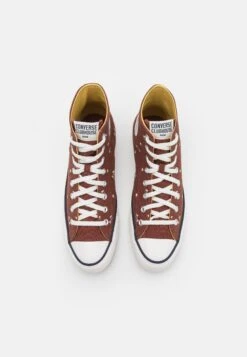 Converse Chuck Taylor All Star Unisex - High-Top Trainers - Red Oak/Egret/Trailhead Gold -Converse Store 37dc6363209441ddb144f97b2eda9acc