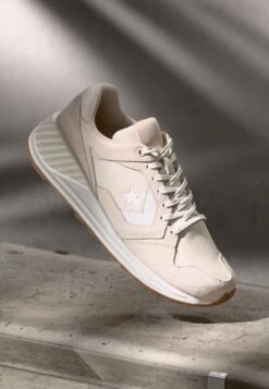 Converse WAVE TRAINER UNISEX - Trainers - Light Dune/egret/vintage White