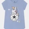 Converse Unicon Tee - Print T-Shirt - Blue Chill