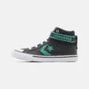Converse Pro Blaze Strap Easy On Varsity Club Unisex - High-Top Trainers - Black/Algae Coast/White
