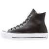 Converse Chuck Taylor All Star Lift Clean - High-Top Trainers - Black/White