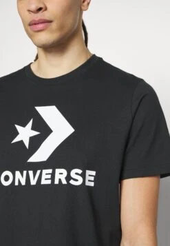 Converse Go To Star Chevron Tee Unisex - Print T-Shirt - Black -Converse Store 3c5fa89a0e974865b5dca7e35246971d
