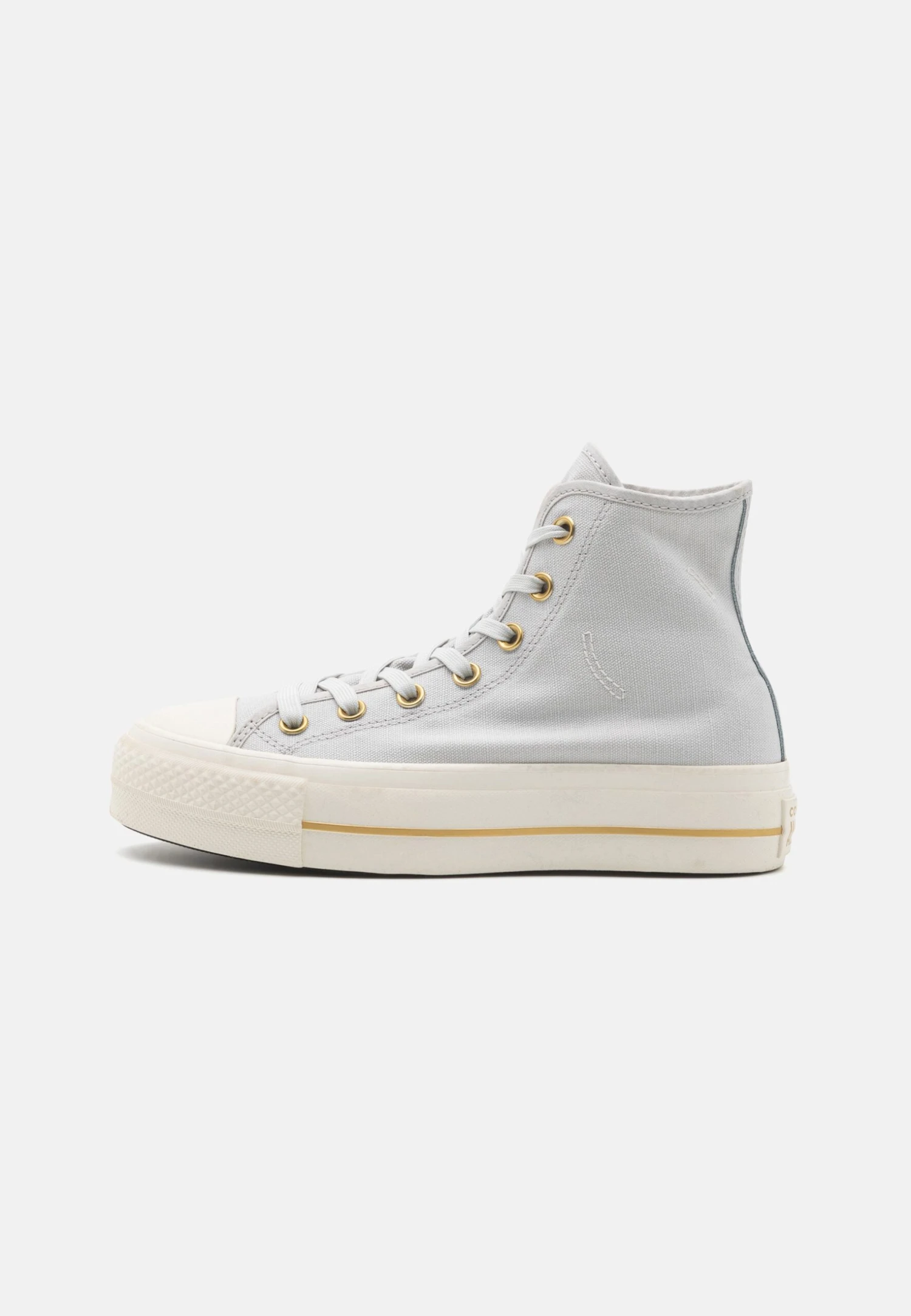 Converse CHUCK TAYLOR ALL STAR LIFT PLATFORM TAILORED LINES - High-top Trainers - Barely Grey/egret/gold 1 Converse CHUCK TAYLOR ALL STAR LIFT PLATFORM TAILORED LINES - High-top Trainers - Barely Grey/egret/gold
