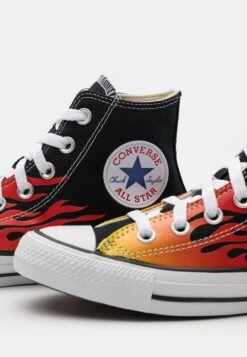 Converse Chuck Taylor All Star Unisex - High-Top Trainers - Black/Enamel Red/Fresh Yellow -Converse Store 3dff668595834fe6862eac8e20ebd668