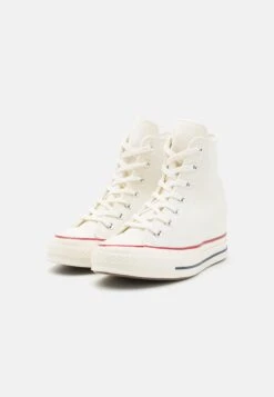 Converse CHUCK 70 INTERNAL WEDGE PREMIUM - High-top Trainers - Egret/black/red -Converse Store 3e9d551aafad4f4097e27d89f4598308