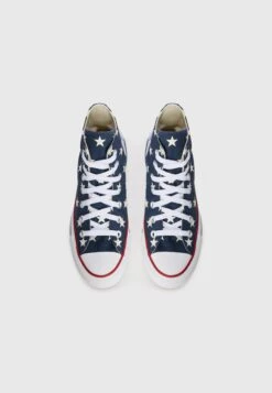 Converse CHUCK TAYLOR ALL STAR - High-top Trainers - Navy/white/red -Converse Store 3f0bcf2444b249f8924a54ea7478ea15