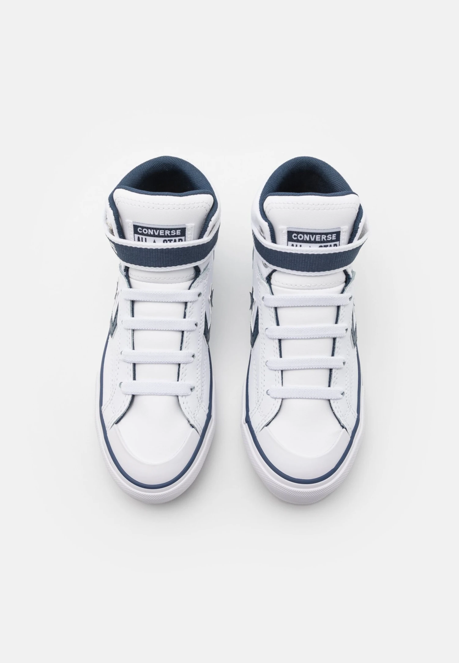 Converse Pro Blaze Strap Easy-On Varsity Club Unisex - High-Top Trainers - White/Navy 4 Converse Pro Blaze Strap Easy-On Varsity Club Unisex - High-Top Trainers - White/Navy - Image 4