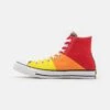 Converse Chuck Classic Unisex - High-Top Trainers - Court Purple/University Red/Bold Kiwi