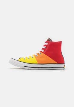 Converse Chuck Classic Unisex - High-Top Trainers - Court Purple/University Red/Bold Kiwi