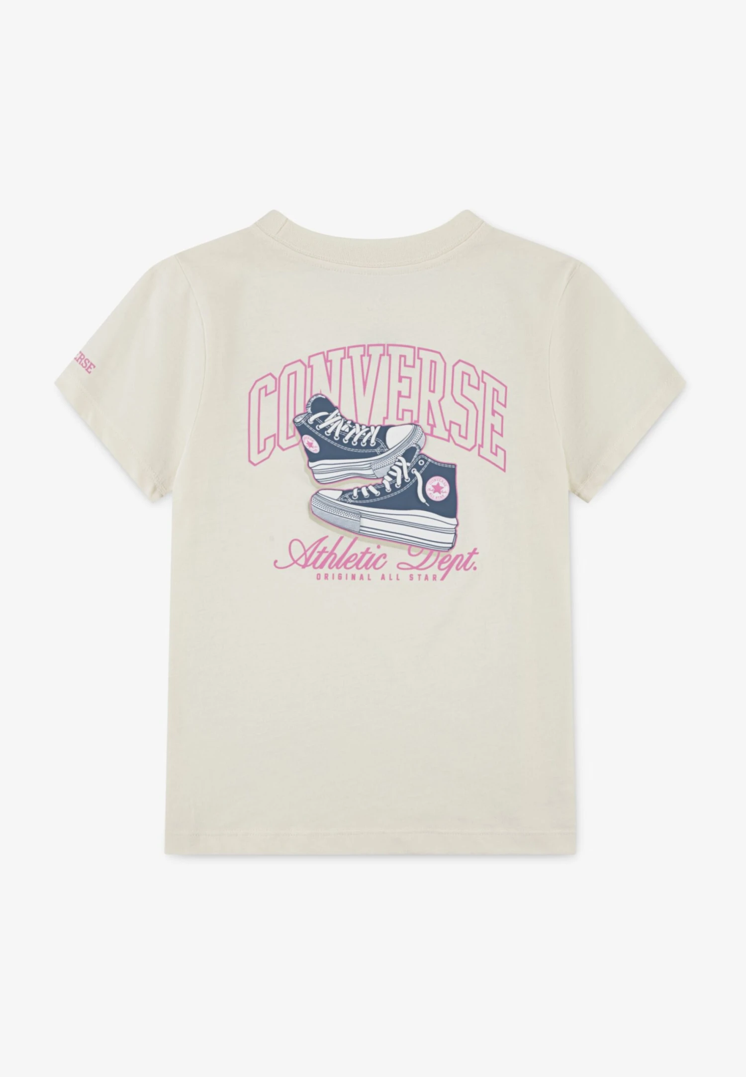 Converse CHUCK TAYLOR - Print T-shirt - Egret 2 Converse CHUCK TAYLOR - Print T-shirt - Egret - Image 2