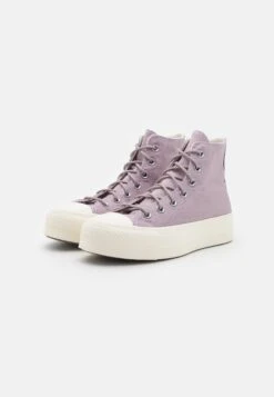 Converse Chuck Taylor All Star Lift Platform Summer Utility - High-Top Trainers - Lucid Lilac/Vapor Violet/Egret -Converse Store 428dac7ac2354a28bc35e0a0ad20f48c