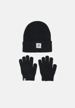 Converse Essentials Beanie Unisex Set- Beanie - Black