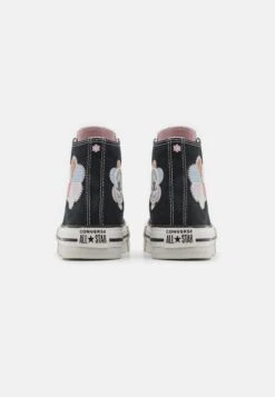 Converse Chuck Taylor All Star Lift - High-Top Trainers - Black/Sunrise Pink/Vintage White -Converse Store 4312d52eddcb4f9f892436b3f7ed2c40