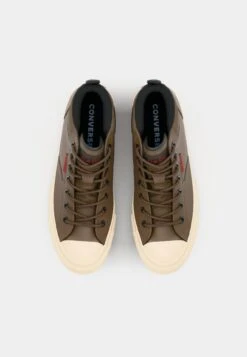 Converse CHUCK TAYLOR ALL STAR MALDEN STREET WATERPROOF UNISEX - High-top Trainers - Grounded/black/by The Campfire -Converse Store 4445fa635cad4e80858bd0cf0fce0000