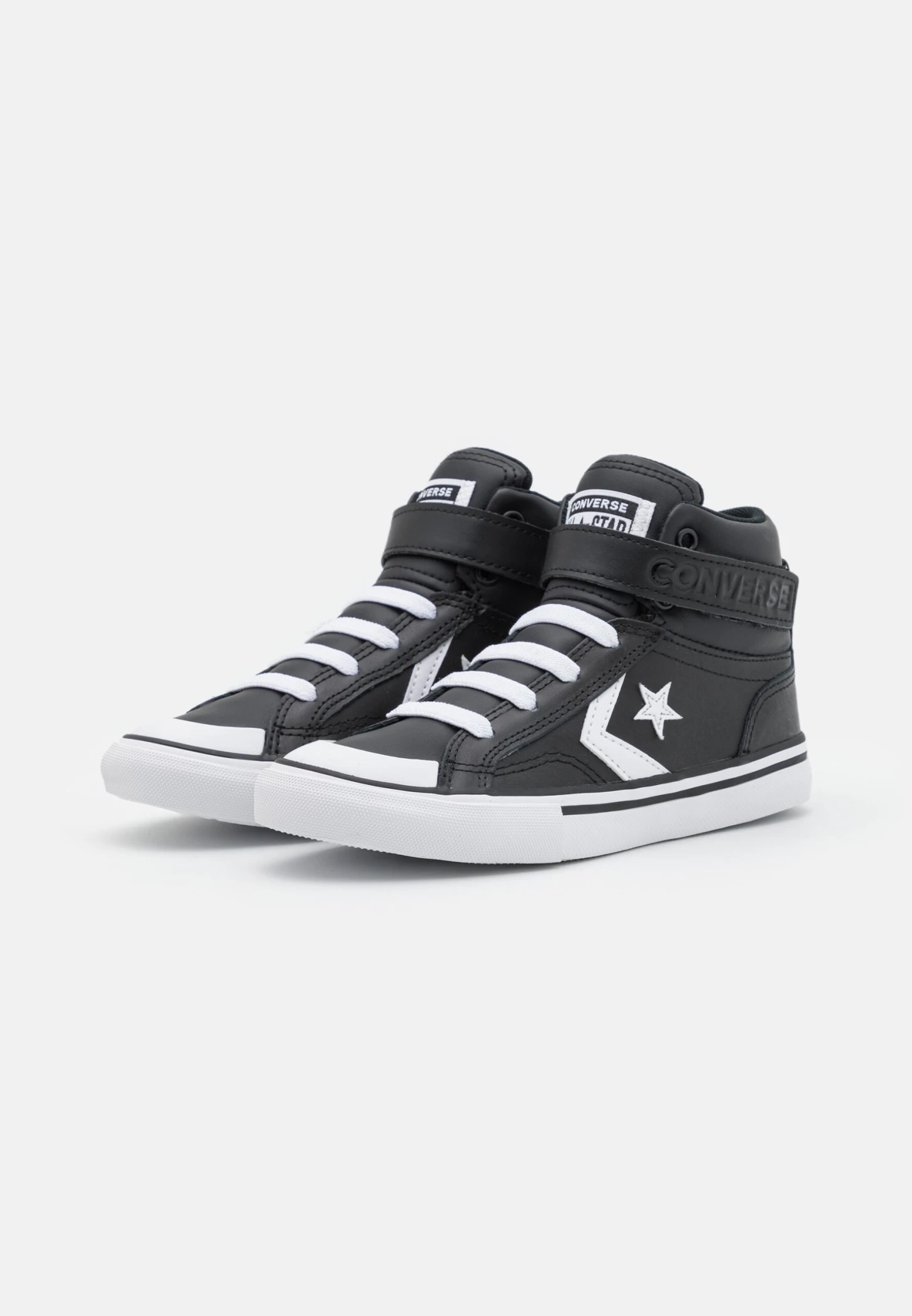 Converse Pro Blaze Strap Unisex - High-Top Trainers - Black/White 2 Converse Pro Blaze Strap Unisex - High-Top Trainers - Black/White - Image 2