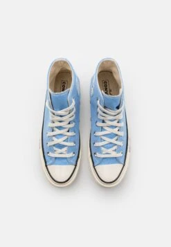 Converse Chuck 70 Unisex - High-Top Trainers - Brisk Blue/Egret/Black -Converse Store 48300766806f4640b886e58963106241