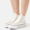 Converse Chuck Taylor All Star Lift - High-Top Trainers - Egret/Black/Moonstone Violet