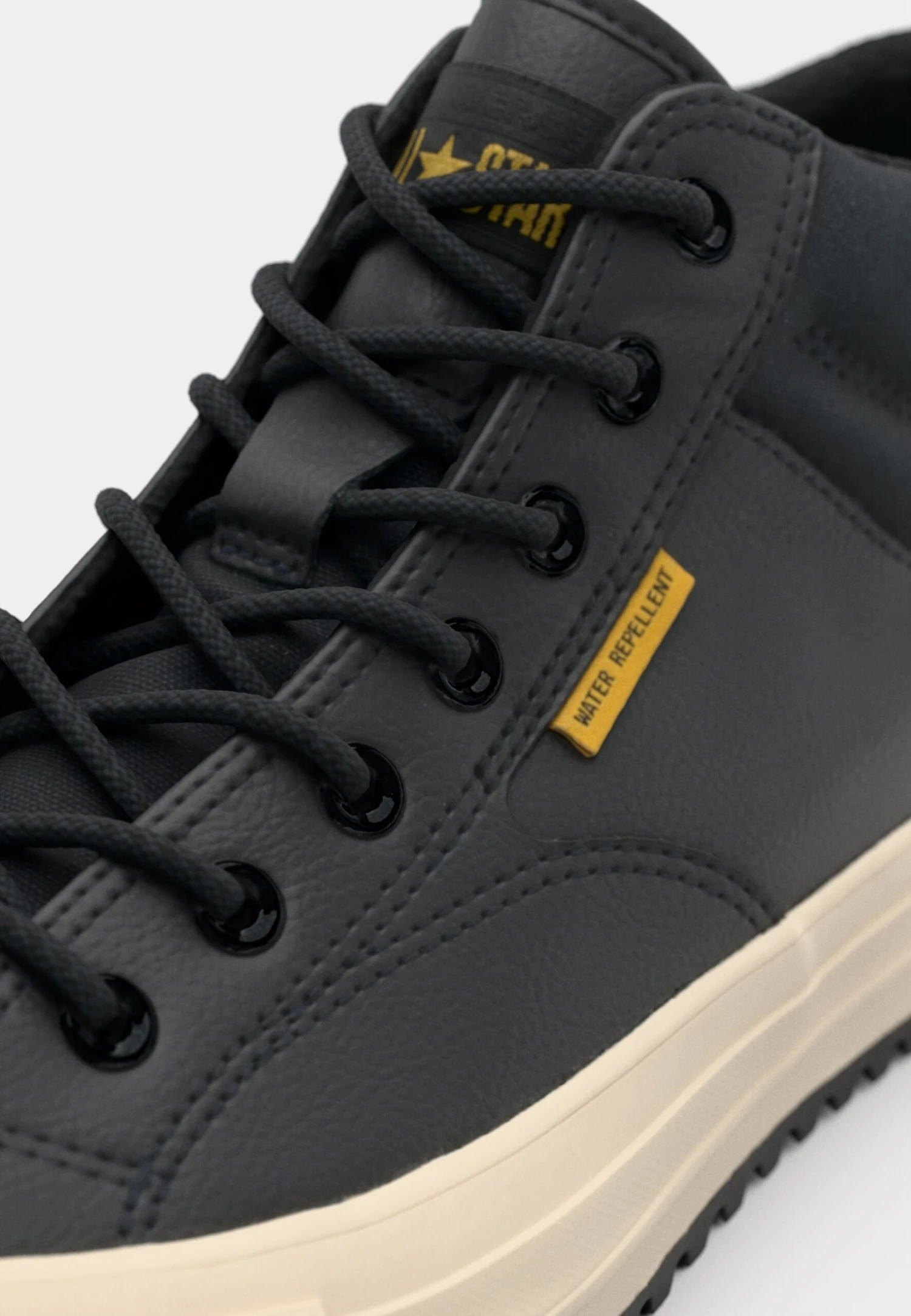 Converse CHUCK TAYLOR ALL STAR MALDEN STREET WATERPROOF UNISEX - High-top Trainers - Total Eclipse/black/sunny Angle 3 Converse CHUCK TAYLOR ALL STAR MALDEN STREET WATERPROOF UNISEX - High-top Trainers - Total Eclipse/black/sunny Angle - Image 3