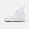 Converse Chuck Taylor All Star Move Platform Unisex - High-Top Trainers - White/Pixel Purple