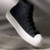 Converse CHUCK TAYLOR ALL STAR LIFT - High-top Trainers - Black/vintage White