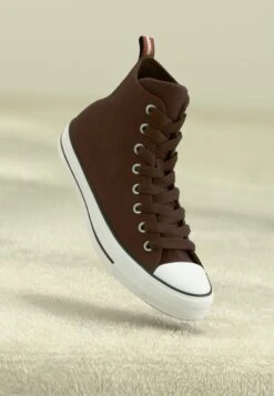 Converse CHUCK TAYLOR ALL STAR UNISEX - High-top Trainers - Totally Fudged/fire Drill/white