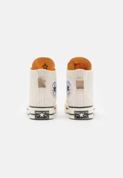 Converse Chuck Hickory Stripe Unisex - High-Top Trainers - Desert Sand/Egret -Converse Store 4dbbfbc740ba4a5d803727197e08d099