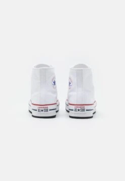 Converse Chuck Taylor All Star Eva Lift Platform Unisex - High-Top Trainers - White/Garnet/Navy -Converse Store 4ec86536767b455fa9042866a4b73e52