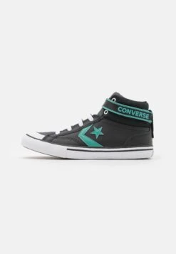 Converse Pro Blaze Strap Easy-On Varsity Club Unisex - High-Top Trainers - Black/Algae Coast/White