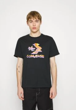 Converse Star Chevron Clouds Graphic- Print T-Shirt - Black -Converse Store 52bc24dd7f45475cb5171b3e24c6f92f
