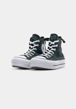 Converse CHUCK TAYLOR ALL STAR LIFT - High-top Trainers - Navy/black/white -Converse Store 5324cf4c44f24e72b94a8ff88cc331f9