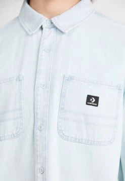 Converse BUTTON UP - Shirt - Light Bleached Denim 11 Converse BUTTON UP - Shirt - Light Bleached Denim -Converse Store 53bb8bfd903b468abd90688f611fd445