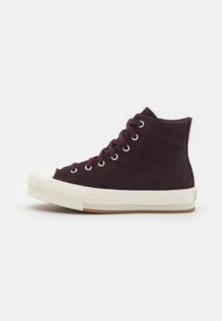 Converse CHUCK TAYLOR ALL STAR LIFT UNISEX - High-top Trainers - Bloodstone/egret/honey