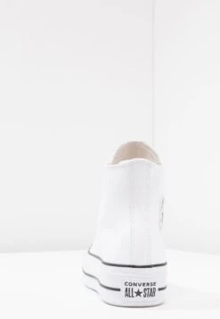 Converse Chuck Taylor All Star Lift Clean - High-Top Trainers - White/Black -Converse Store 546cc0b70e434e8ea928088482d1a983