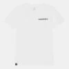 Converse Chest Hit Strip Tee - Basic T-Shirt - White