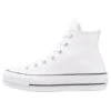 Converse Chuck Taylor All Star Lift Clean - High-Top Trainers - White/Black