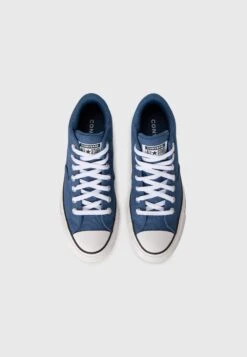Converse CHUCK TAYLOR ALL STAR MALDEN STREET UNISEX - High-top Trainers - Slacker Blue/white/black -Converse Store 55a9520564d540888ffd5b00598860d5