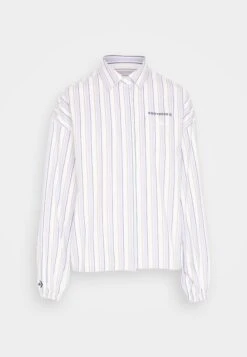 Converse Long Sleeve Shirt - Button-Down Blouse - Vapor Violet -Converse Store 55b60ceaacfe4743b1fa54616053ddde