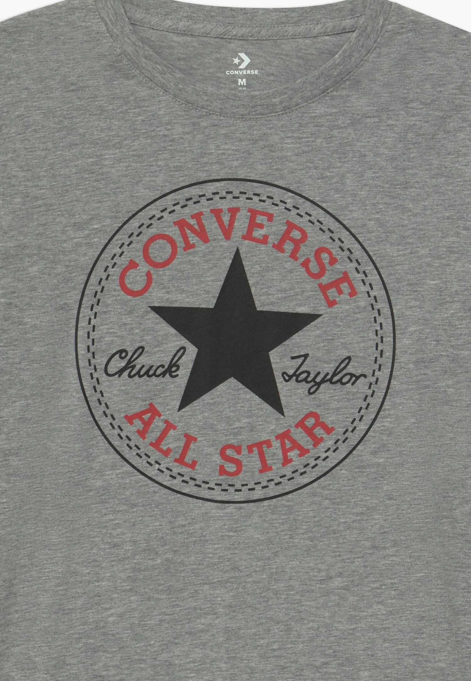 Converse Chuck Patch Long Sleeve Tee Unisex - Long Sleeved Top - Grey 3 Converse Chuck Patch Long Sleeve Tee Unisex - Long Sleeved Top - Grey - Image 3