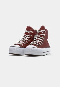 Converse CHUCK TAYLOR ALL STAR LIFT - High-top Trainers - Rottin Apple/white/black -Converse Store 5720b091bd194b4e97f84431023c9ccd