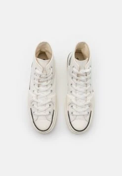 Converse Chuck Taylor All Star Construct Unisex - High-Top Trainers - Vintage White/Black/Egret -Converse Store 586e42499c2b438094aa05a98608f659