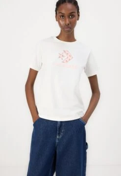 Converse STAR CHEVRON INFILL TEE - Print T-shirt - Vintage White -Converse Store 58e80928954d4fcfb7092bb42ab370b4