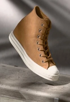 Converse CHUCK 70 WEDGE PLATFORM - High-top Trainers - Incensed/egret