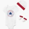 Converse Classic Infant Set - Baby Gifts - Red/White
