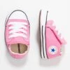 Converse Chuck Taylor All Star Cribster Mid - First Shoes - Pink/Natural Ivory/White