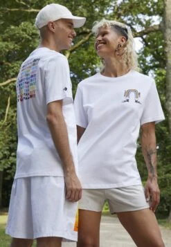 Converse Pride Family And Unity Tee Unisex - Print T-Shirt - White